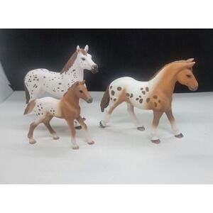 2017 Three Schleich Am Limes Appaloosa Mare Horse Horses Pony D-73527 Romania